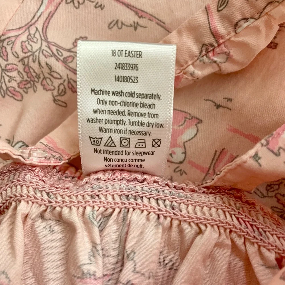 Gymboree Bunny Rabbit Pink Romper